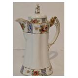 Variety of Vintage Teapots including a Vintage Hand Painted Nippon Teapot