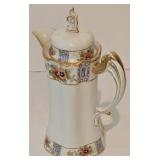 Variety of Vintage Teapots including a Vintage Hand Painted Nippon Teapot