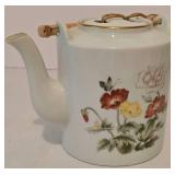 Variety of Vintage Teapots including a Vintage Hand Painted Nippon Teapot