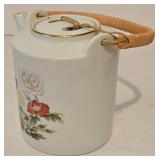 Variety of Vintage Teapots including a Vintage Hand Painted Nippon Teapot