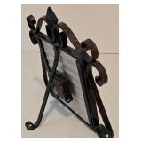 Vintage Tile and Decorative  Metal Clock