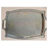 Assorted Vintage Kitchen Items including Cutlery and Decorative Trays