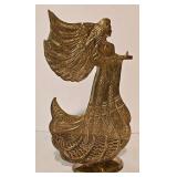 Decorative Angel Figurines including a Solid Brass Angel Figurine
