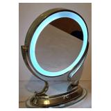 Large Illuminated Vanity Mirror / Glamour LED Makeup Mirror with Lights and Magnification