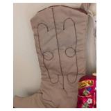 Cowboy Boot Stockings and Ornaments