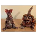 Pair of Vintage Wizard Wax Works Candles