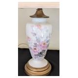 Pair of Petite Floral Table Lamps