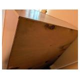 Glass Door Blonde Mid Century Bookcase #2