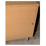 Blonde Mid Century Wood Cabinet