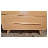 Mid Century Blonde Wood Dresser