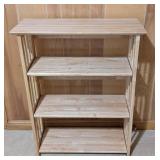 Blonde Wood Bookshelf