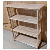 Blonde Wood Bookshelf