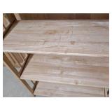 Blonde Wood Bookshelf