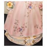 Italian Painted Porcelain Figurine and Dresser Box