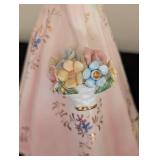 Italian Painted Porcelain Figurine and Dresser Box