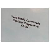 Cow Parade Cookie Jar and Figurines