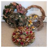 Assorted Decorative Wreaths