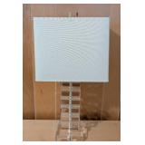 Robert Abbey Stacked Crystal Table Lamp
