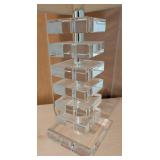 Robert Abbey Stacked Crystal Table Lamp