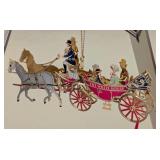 Two Trees Filled with White House Christmas Ornaments