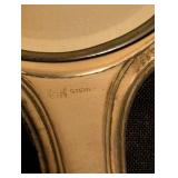 Monogrammed Sterling Silver Hand Mirror and Brush