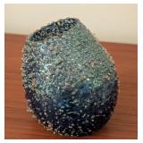 Small Gathering Glass Studio Blown Glass Vase