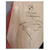 Vintage Carved Onyx Stone Bookends and Ashtray