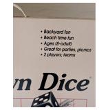 Vintage 21 Lawn Dice Set