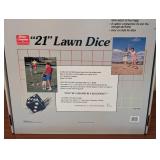 Vintage 21 Lawn Dice Set