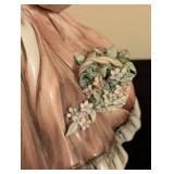 Tiziano Galli Porcelain Girl with Lizard Figurine