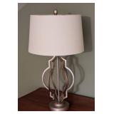 Decorative Brushed Nickel Table Lamp