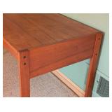 Teak Sliding Top Writing Desk