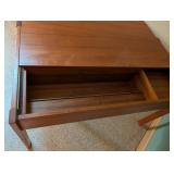 Teak Sliding Top Writing Desk