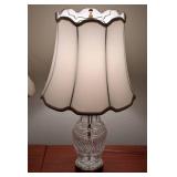 Pair of Crystal Table Lamps