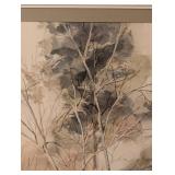 Scenic Forest Watercolor Painting by N. Toensing