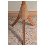 Vintage Three Leg Woven Plant Stand