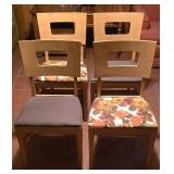 Set of Four Mid Century Dining Chairs