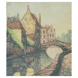 Signed, Framed & Matted Watercolor