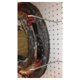 Vintage Horse Collar Mirror.