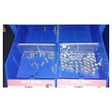 6 Compartment Hardware Organizer with contents.