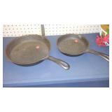 Wagner Cast Iron Fry Pans (2)