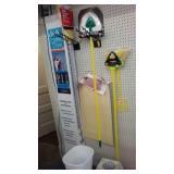 Umbrella Clothesline, Brooms, Mops plus more.