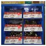 6 Compartment Hardware Organizer with contents.