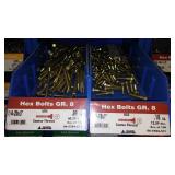 6 Compartment Hardware Organizer with contents.