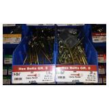 6 Compartment Hardware Organizer with contents.