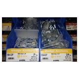 6 Compartment Hardware Organizer with contents.