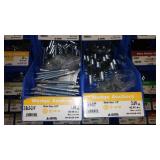 6 Compartment Hardware Organizer with contents.