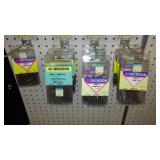 Brackets, Shims and Nail assortments.