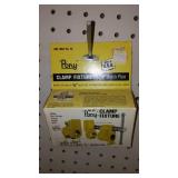 Various Size C Clamp (8) and Clamps.