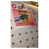 Oxy-Acetylene Twin Hose, Cutting tips, Orifice Assortment.